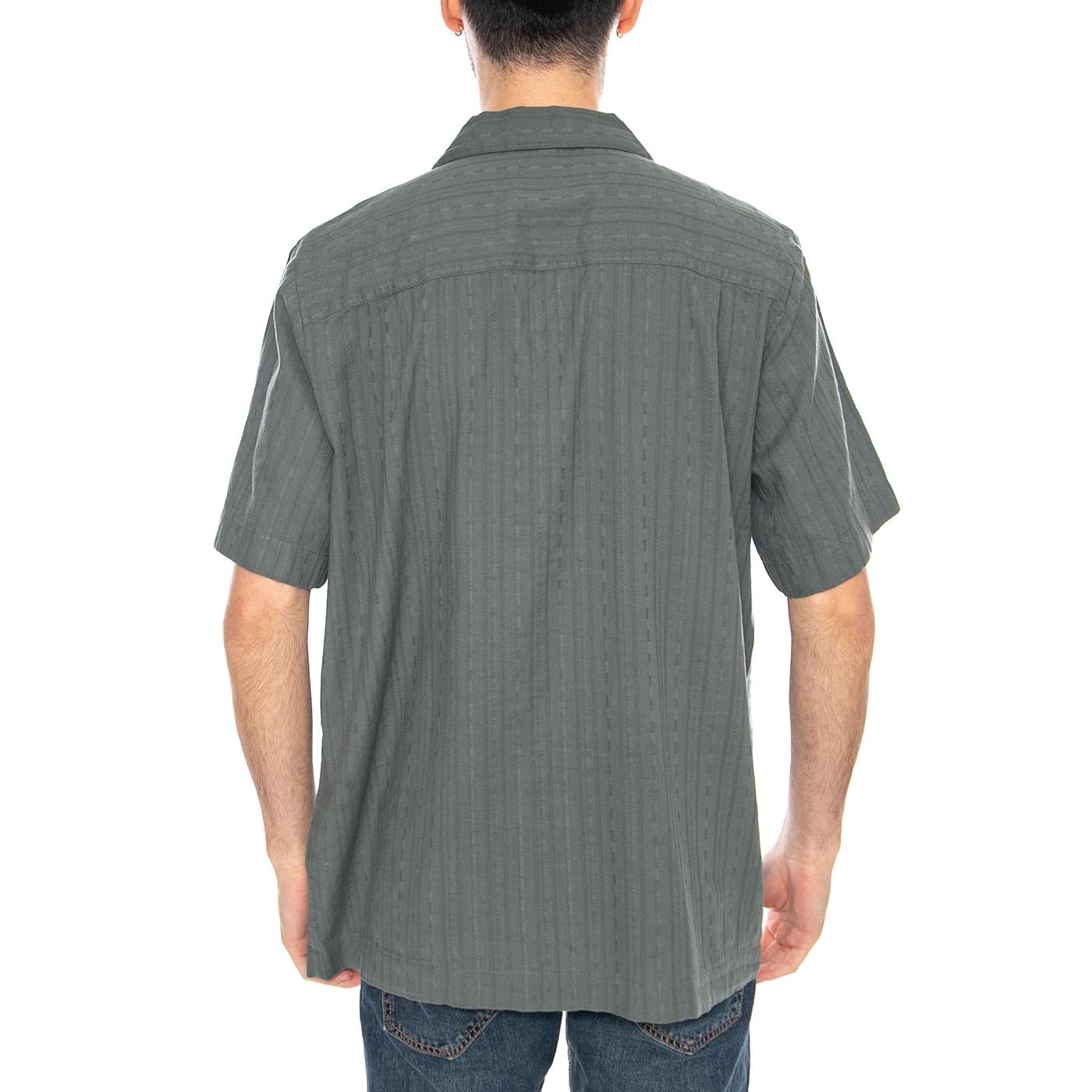 S/S Gareth Shirt Velvet Green - Camicia Maniche Corte Uomo Verde I036206 3GDXX CARHARTT WIP 