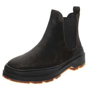 M' Waxy Ufo/BrutusTrek Negro-Miel Boots - Stivali Uomo Verdi K300435-010  CAMPER 
