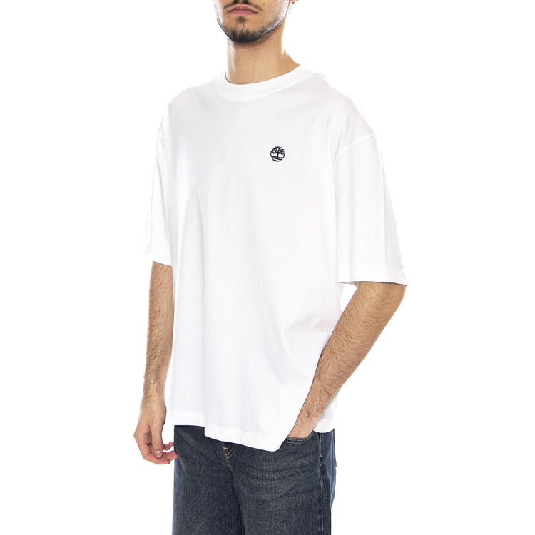 Dunstan River Short Sleeve Tee -- Maglietta Uomo Bianca TB0A6GH 31001 TIMBERLAND 