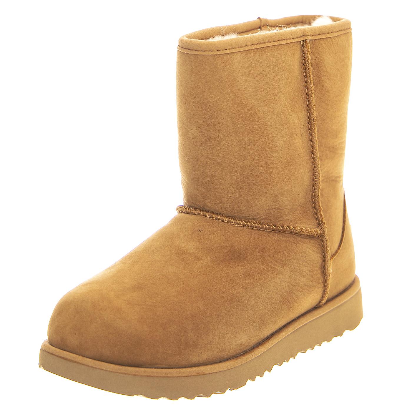 Classic Weather Short II Chestnut K - Stivali Bambini Marroni UGKCLSWPCN1019646K  UGG 