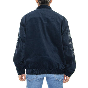 Midnight Jacket Navy Blazer - Giacca Invernale in Velluto Uomo Blu I031075.NYB.67.-NYB.67  EDWIN 