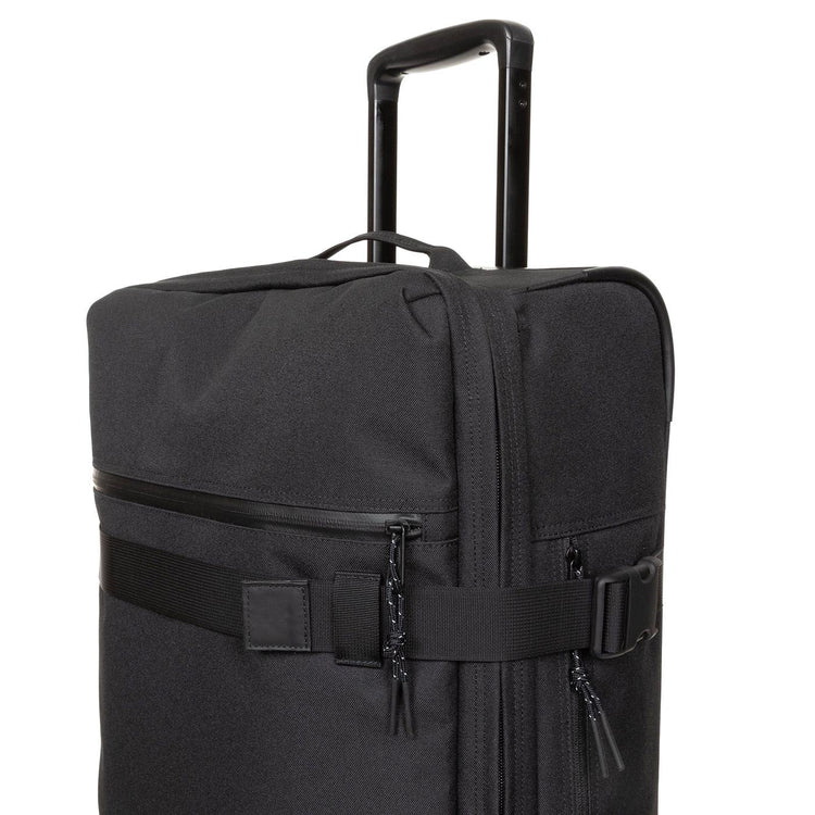 Icon Traveler'R L On Black - Valigia Trolley Nera EK0A5BKN4T61  EASTPAK 