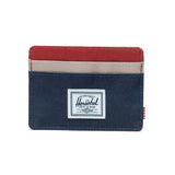 Charlie Cardholder Black Iris Red Ocher Twill - Multicolored Card Holder HERSCHEL ACCESSORIES