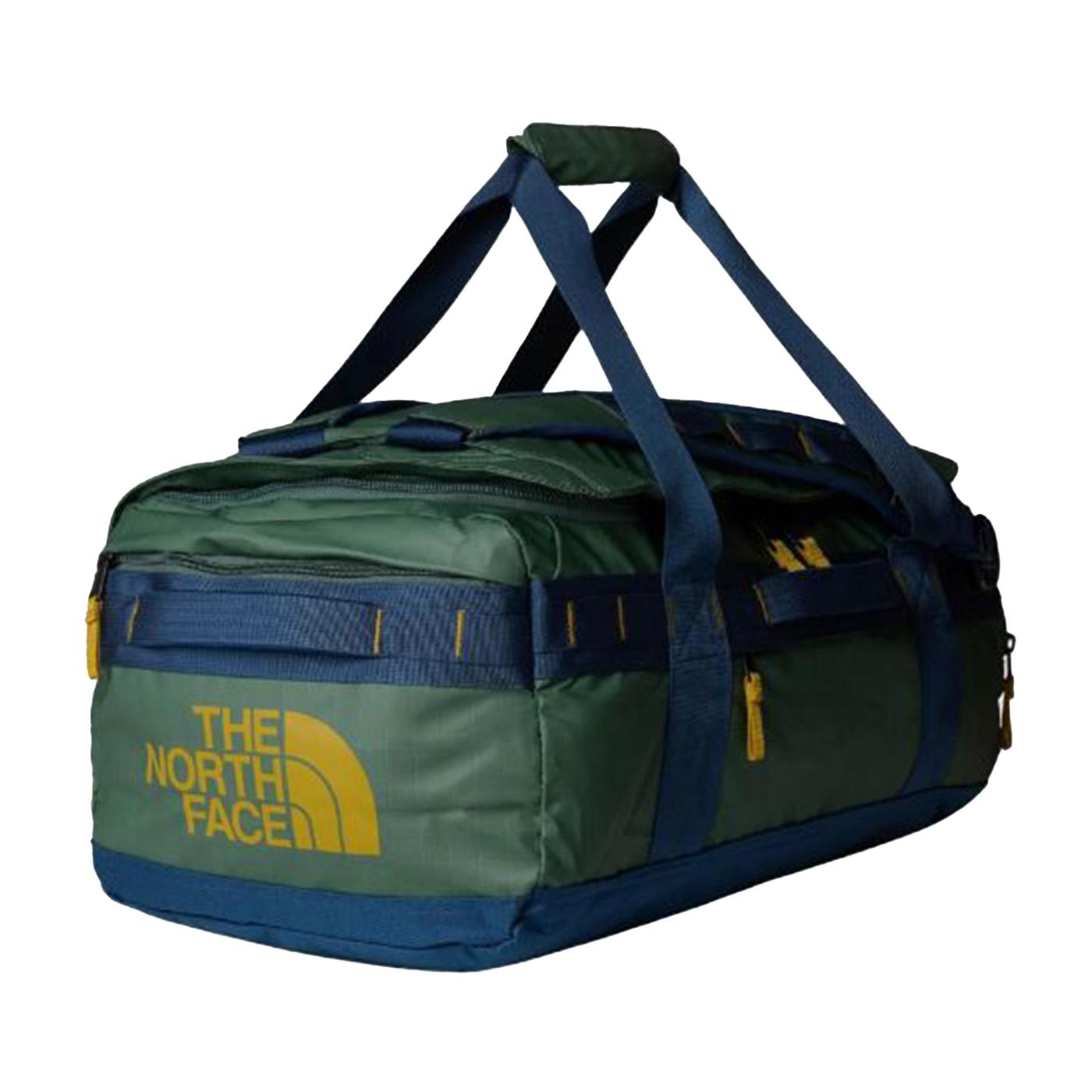 Base Camp Voyager Duffel 42L Duck Green / Shady Blue - Borsone da Viaggio Multicolore NF0A52RQ A721 THE NORTH FACE 