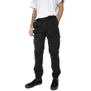 Cargo Jogger Black - Pantaloni Cargo Uomo Neri 22WICJ01-BLACK  IUTER 