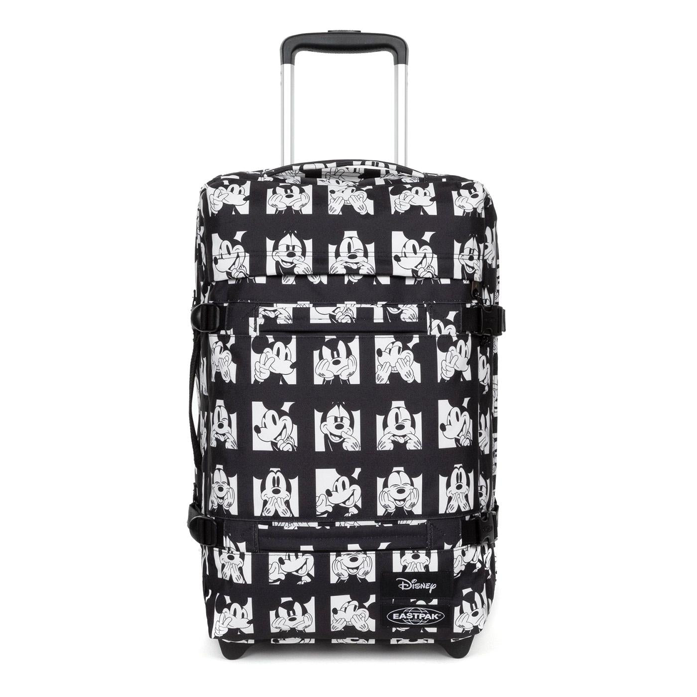 Transit'R S Micket Faces - Valigia Trolley Nera EK0A5BA79E11  EASTPAK 