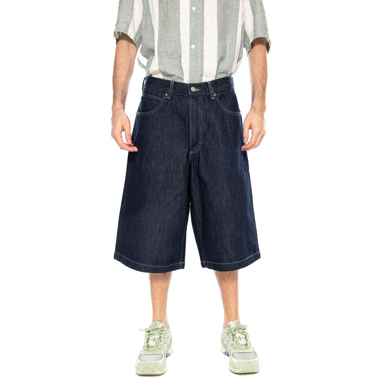 Workwear Jort Cyrus Blue - Bermuda Denim Jeans Uomo Blu 112376353 BL LEE 