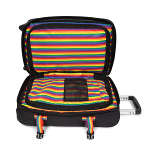 TransitR S Color Band Rainbow - Valigia Trolley Nera EK0A5BA75O01  EASTPAK 