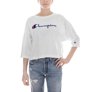 Crewneck T-Shirt WHT 110474-WW001  CHAMPION 