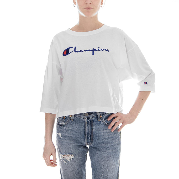Crewneck T-Shirt WHT 110474-WW001  CHAMPION 