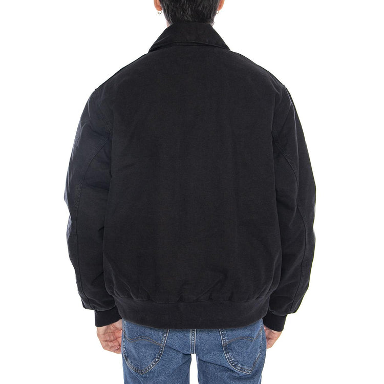 Stanton Jacket Black - Giacca Uomo Nera I035617.8906  CARHARTT WIP 