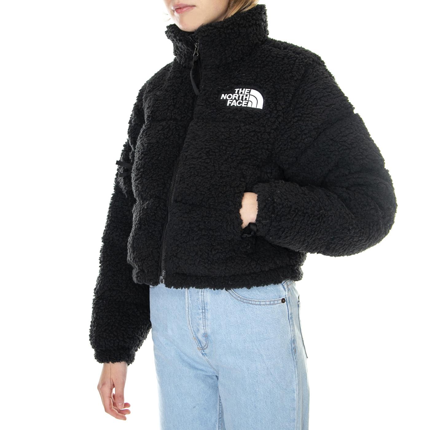 Nuptse Black - Giacca Invernale Donna Nera NF0A7WSKJK3  THE NORTH FACE 