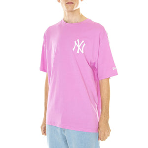 M' League Essential Tee Pink NY Yankees Wrowhi - Maglietta Girocollo Uomo Rosa 60357030  NEW ERA 