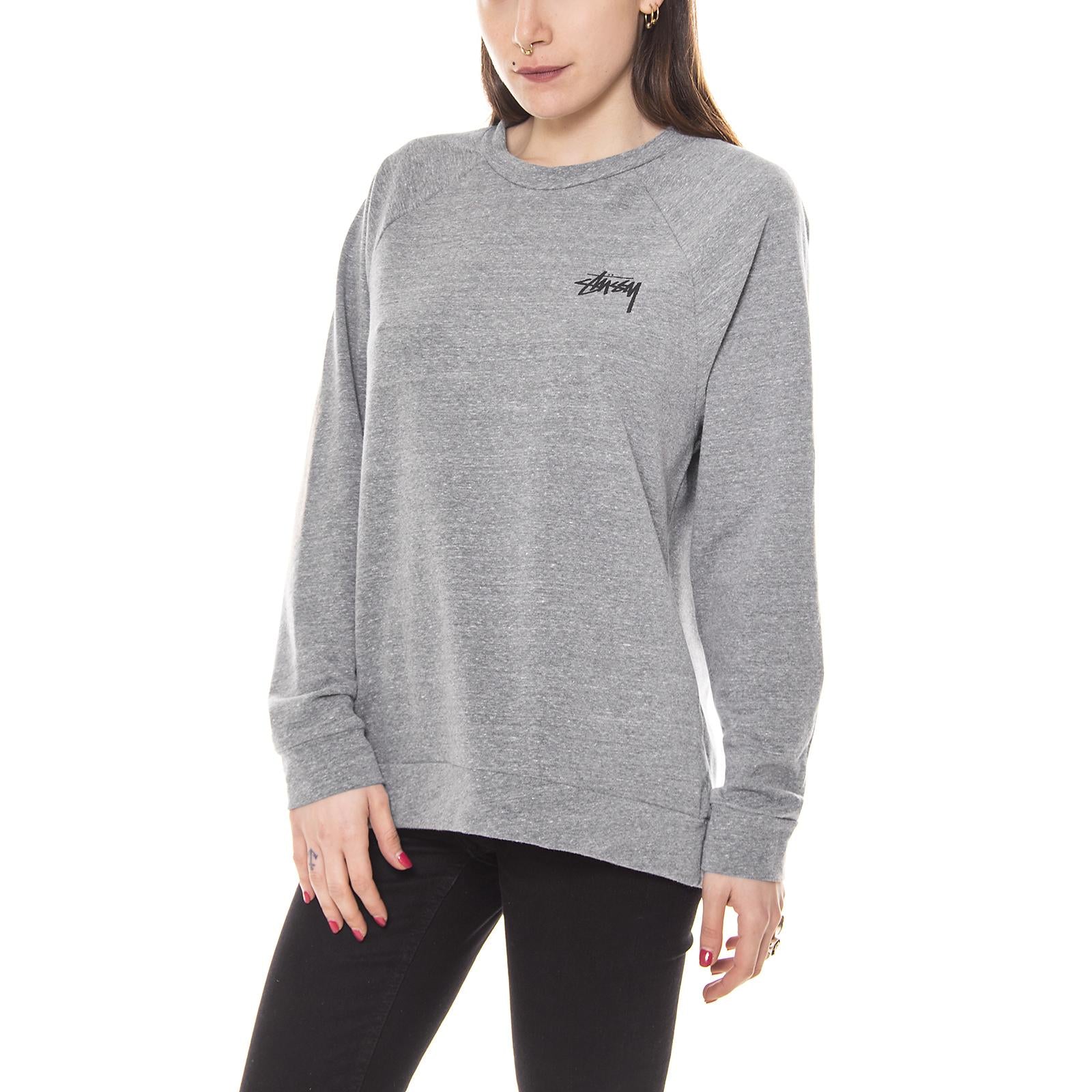 8 BALL CREW GREY HEATHER 2911068-GREY HEATHER  STUSSY 