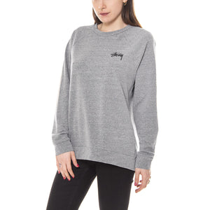 8 BALL CREW GREY HEATHER 2911068-GREY HEATHER  STUSSY 