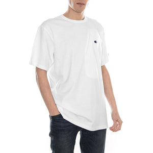 BEAMS X CHAMPION Crewneck T-Shirt WHITE 211620-WHT  CHAMPION 