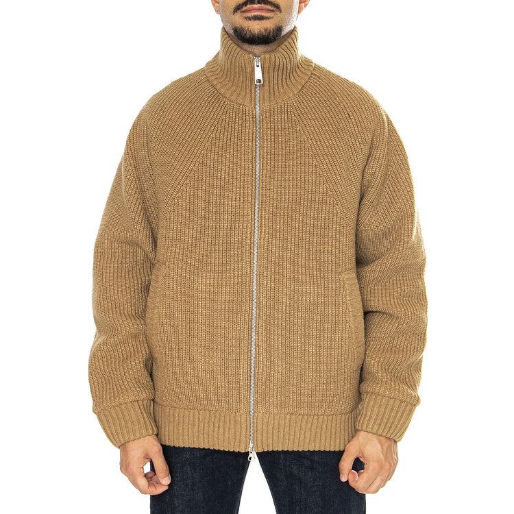 Banley Sweater Jacket Peanut - Cardigan Uomo Marrone I033902.2FSXX  CARHARTT WIP 