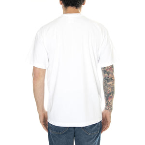 Deadline S/S Tee White - Maglietta Girocollo Uomo Bianca TS02192-WHITE  HUF 