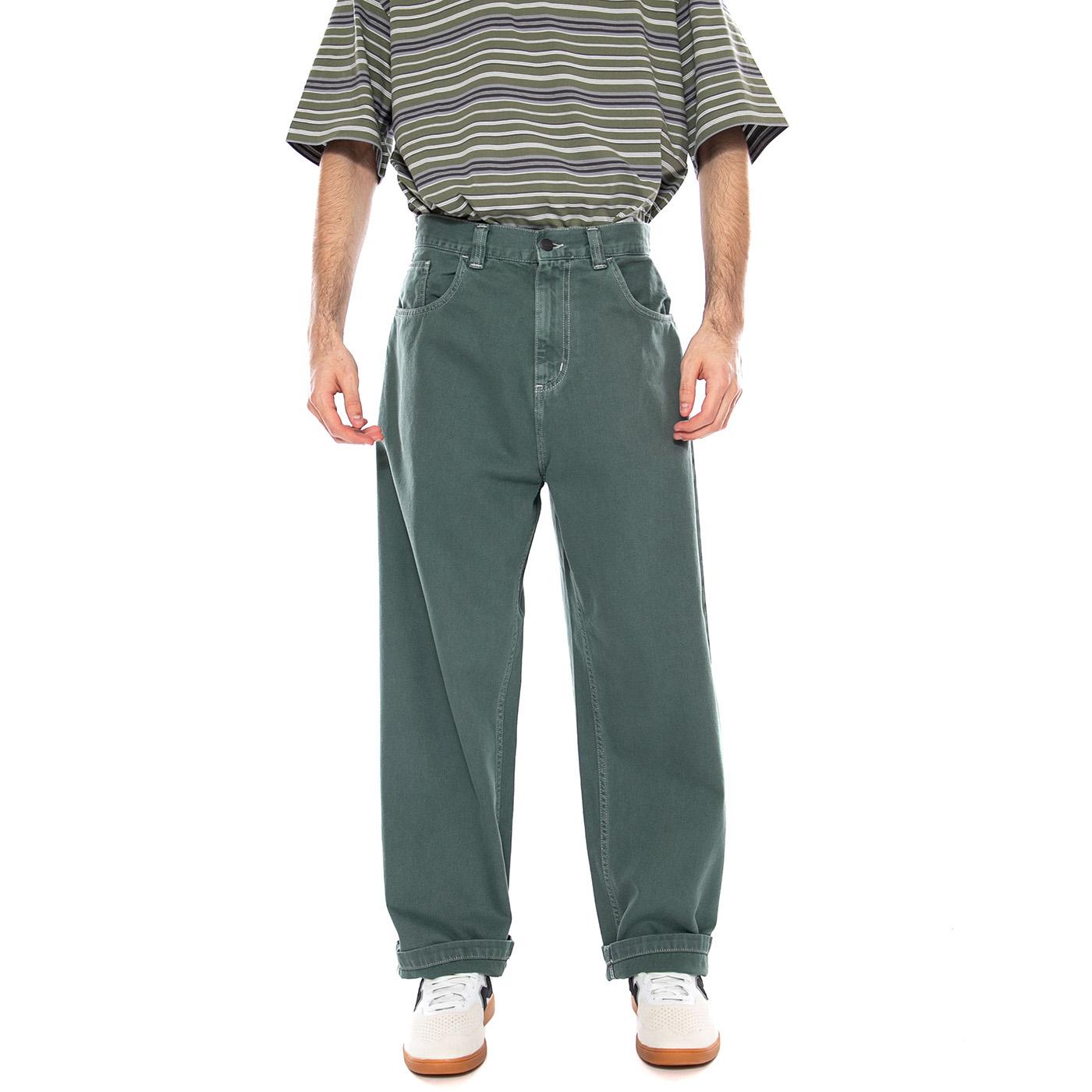 Brandon Pant Velvet Green - Pantaloni Uomo Verdi I034809 3GD4J CARHARTT WIP 