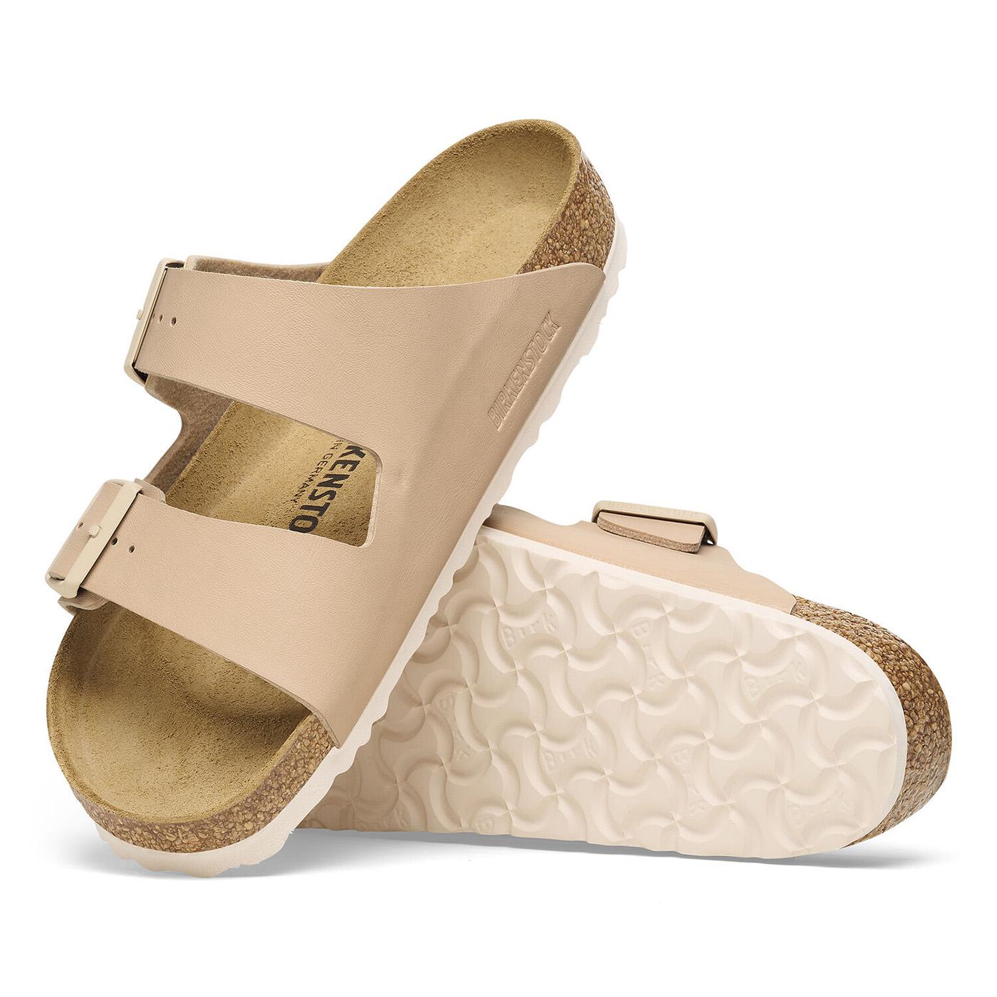 Arizona new beige, Birko Flor - Sandali Donna Beige 1027723  BIRKENSTOCK 