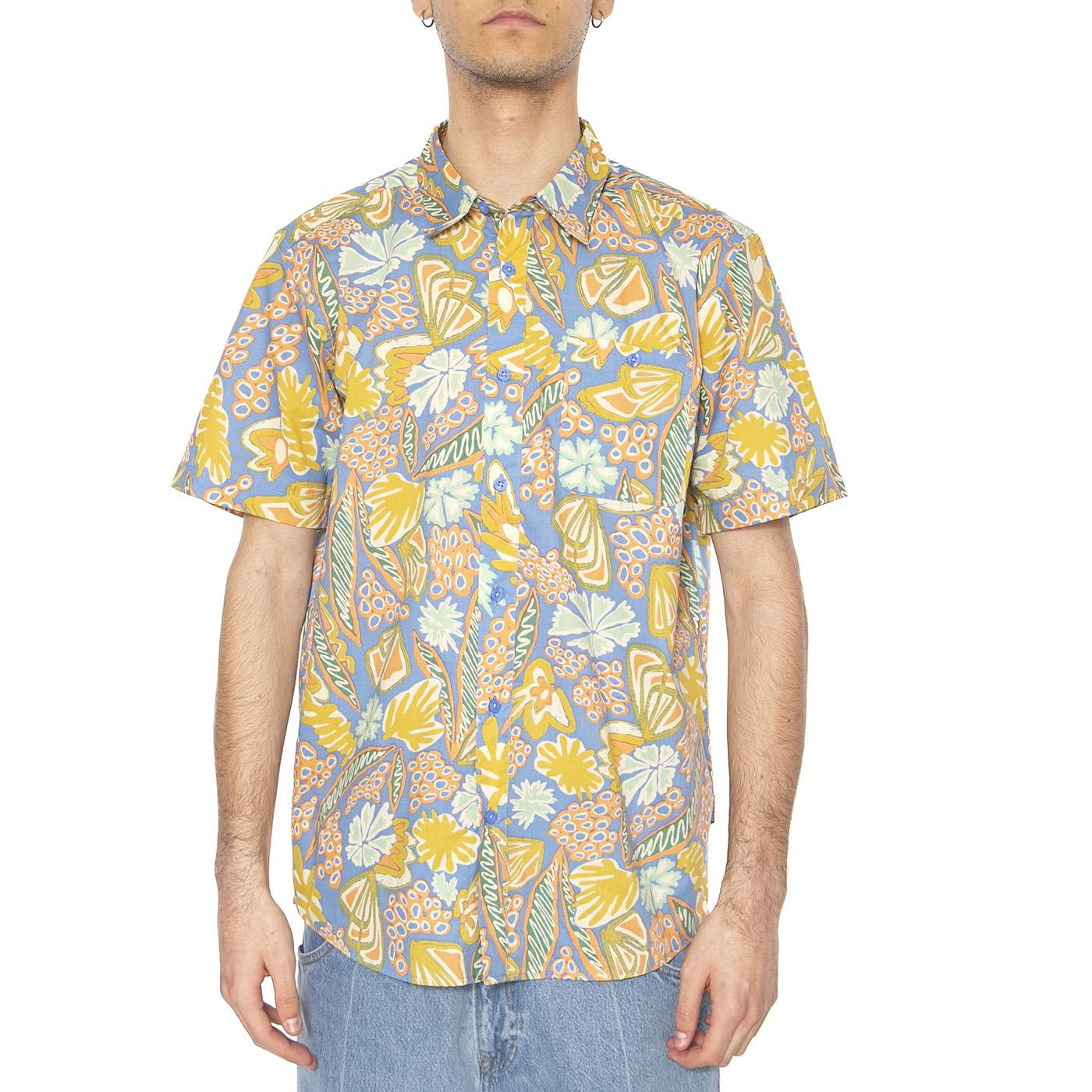 M's Go To Shirt FLRA - Camicia Maniche Corte Uomo Multicolore 52691-FLRA  PATAGONIA 