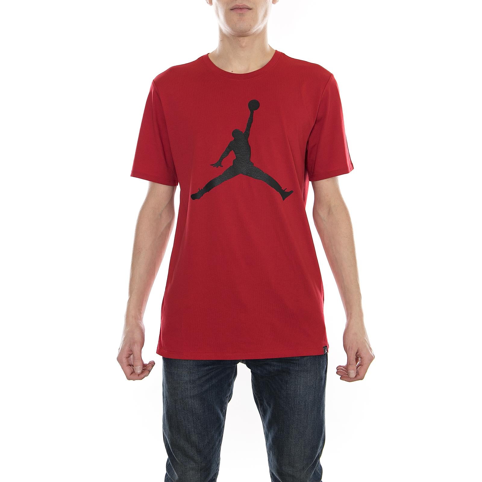 Men s Jordan Sportswear Brand 6 T-Shirt  GYM RED/BLACK 105287_4  NIKE 