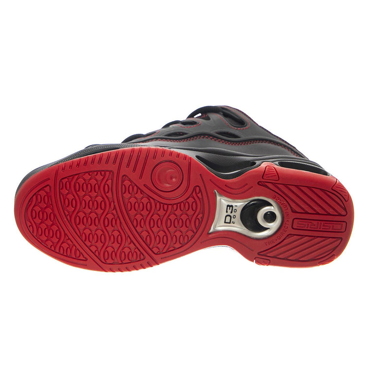 Osiris D3 2001 Black / Red / Red -- Scarpe Unisex Nero / Rosso 20253050200000001 BRR OSIRIS 