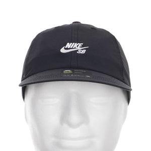 U NK H86 CAP FLAT BLACK WHITE 926686-010  NIKE 