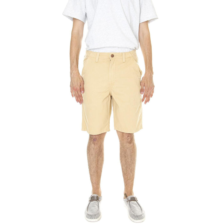 M' Casey Chino Shorts Taos Taupe Beige - Bermuda Uomo Beige W1C1FUC2  WRANGLER 