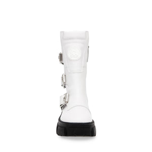 Transfixed White Leat - Stivali Donna Bianchi SMSTRANSFIXED-107  STEVE MADDEN 