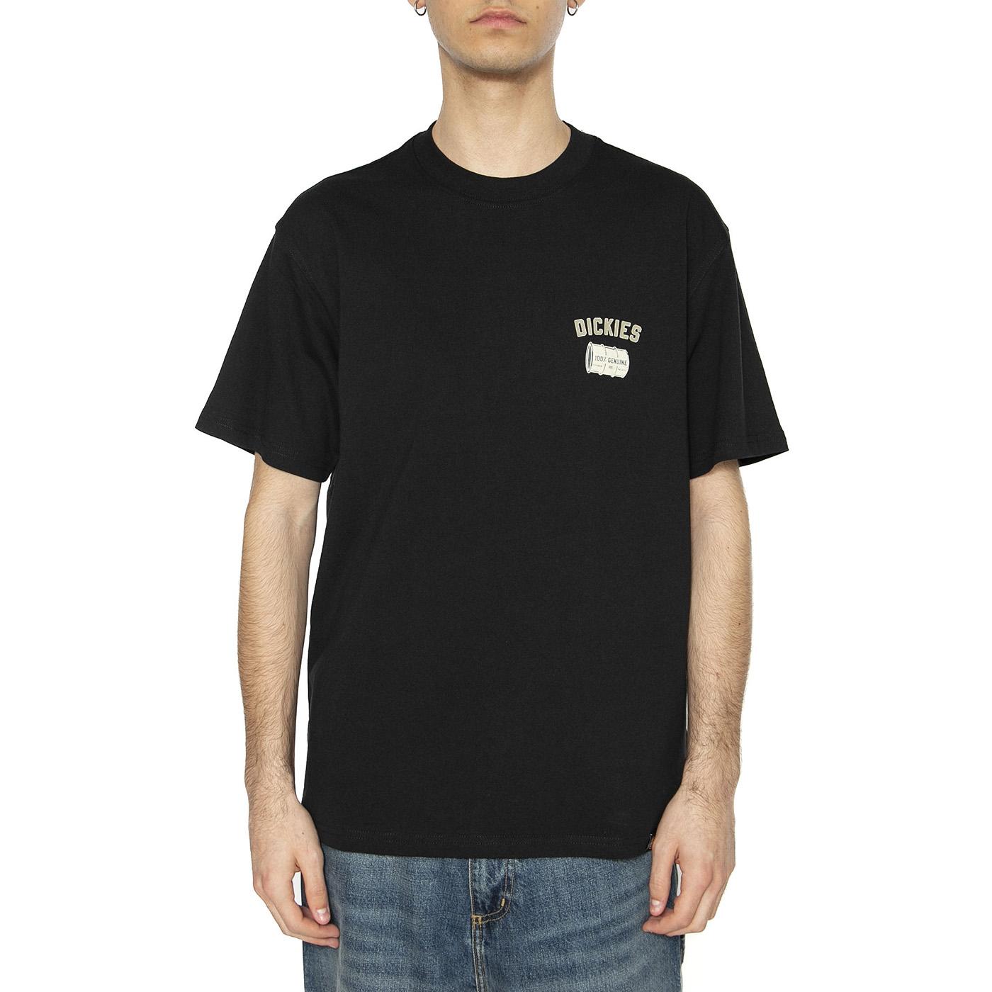 Service Crew SS Tee Black - Maglietta Girocollo Uomo Nera DK0A4Z8TBLK1  DICKIES 