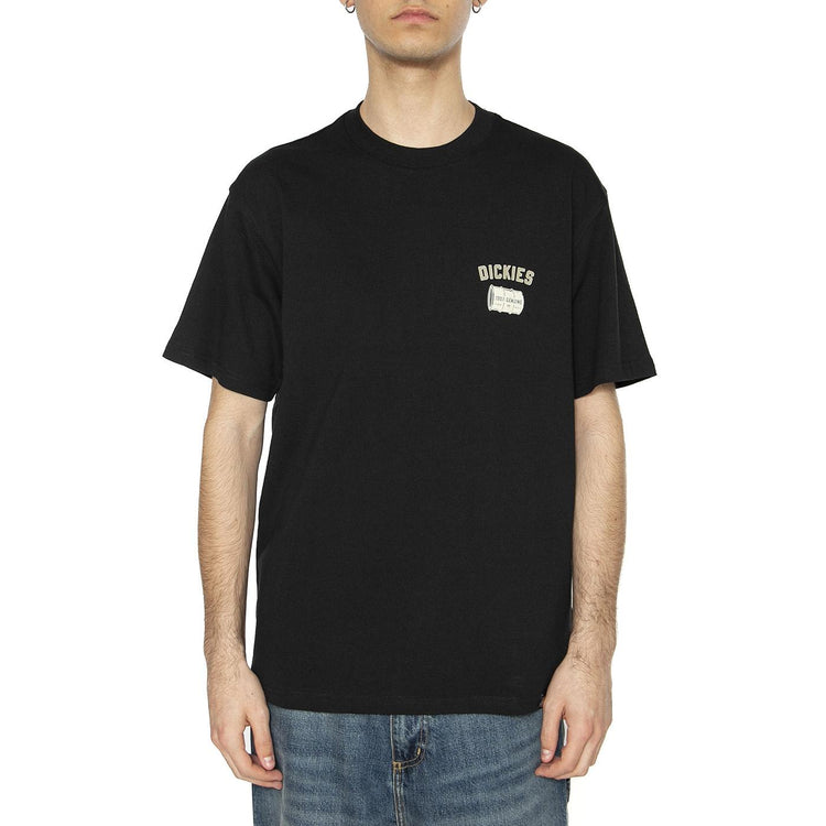 Service Crew SS Tee Black - Maglietta Girocollo Uomo Nera DK0A4Z8TBLK1  DICKIES 