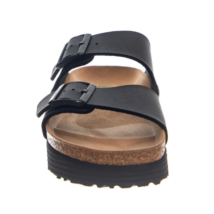 ARIZONA GROOVED BLACK - Sandali Donna Neri 1018520 BLK BIRKENSTOCK 