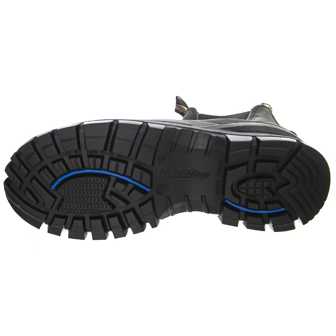 2238 Rustic Black Leather Rustic Black & Black - Stivaletti Profilo alla Caviglia Uomo Grigi 2238 RUSTIC BLACK LEATHER-FW22  BLUNDSTONE 