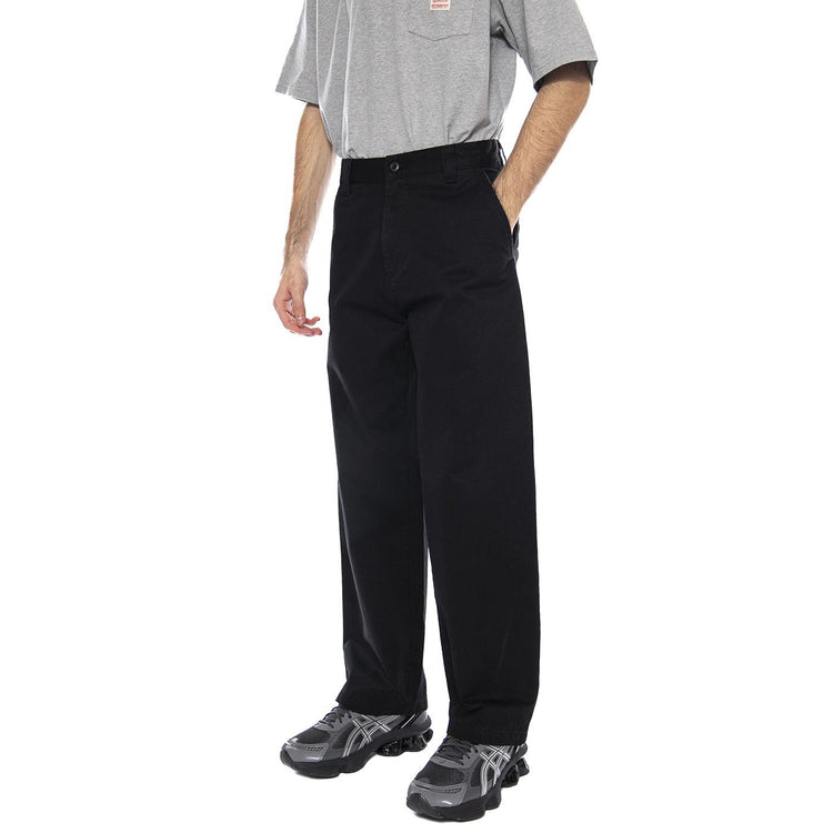 Brady Pant -- Pantaloni Uomo Neri I035655.8906 . CARHARTT WIP 