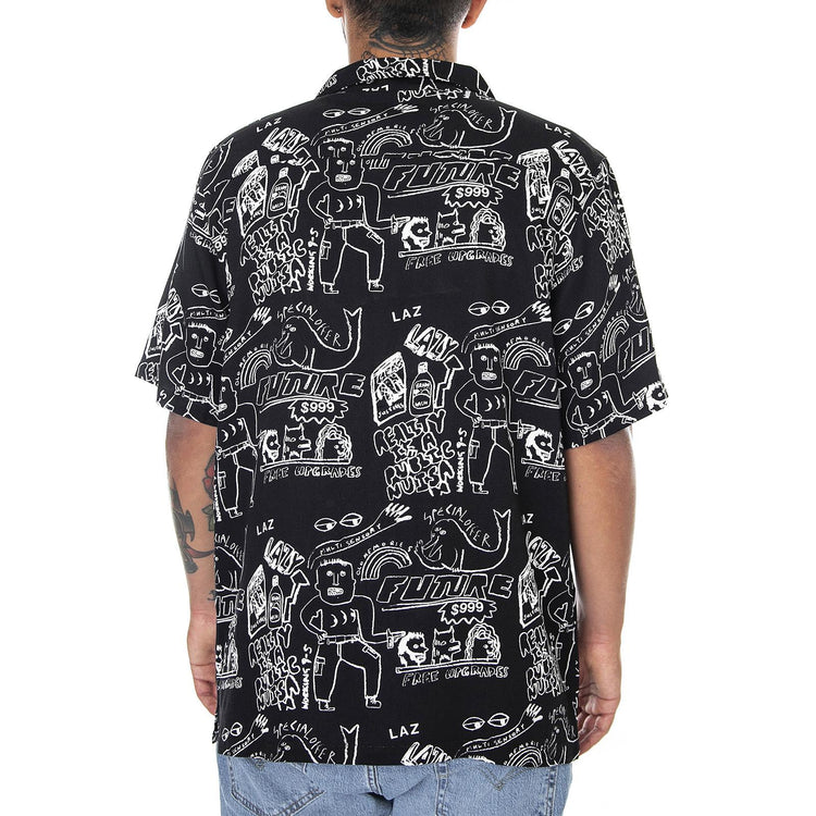  LOM10029TMW-BLACK  LAZY OAF 