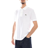 Lacoste Men's Polo Shirt with Logo - White