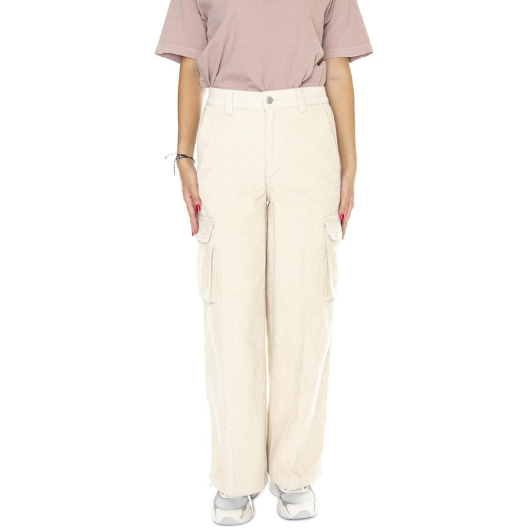 Andrea Baggy Cargo Pant Clay - Pantaloni Donna Beige 242020100-CLY  OBEY 