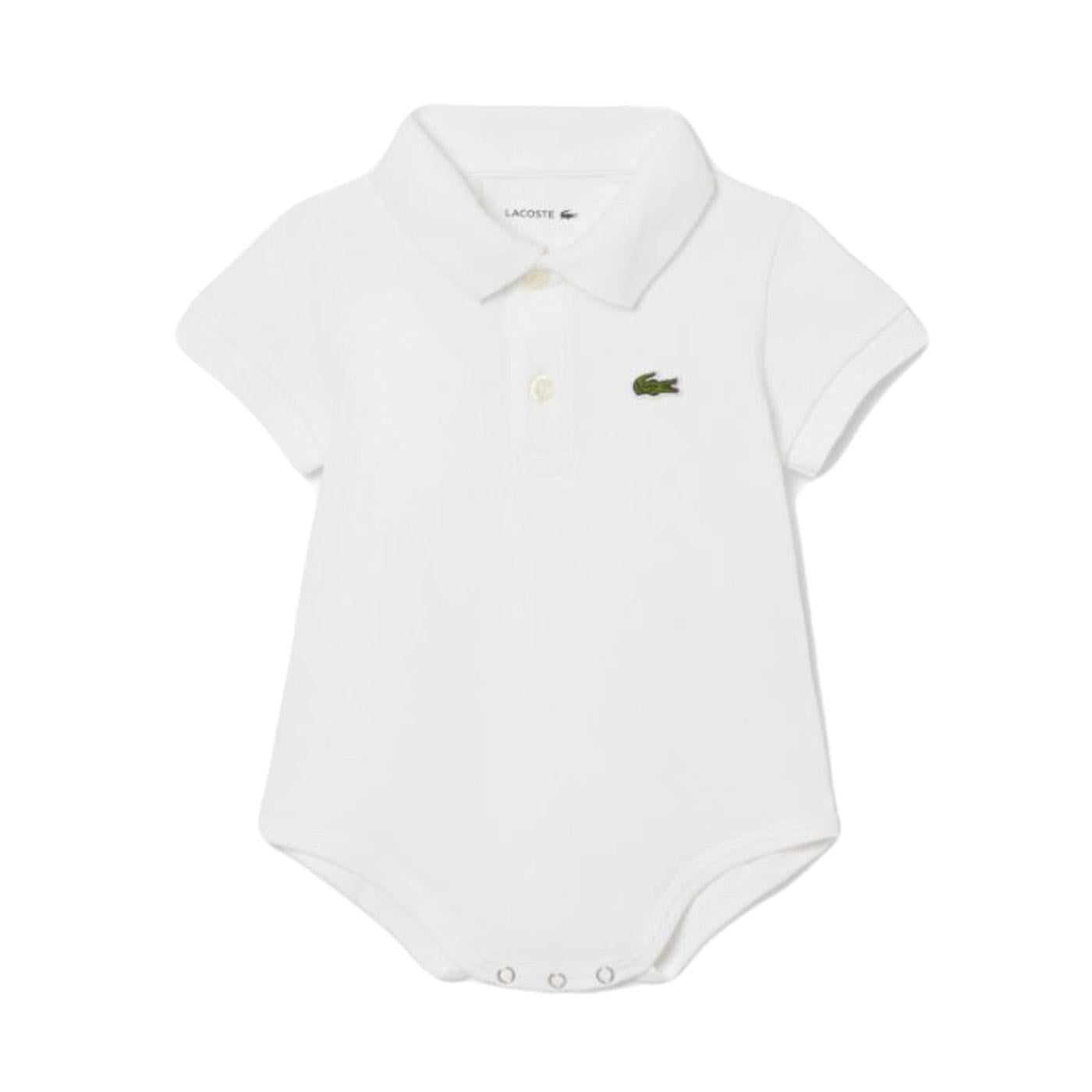Completo Regalo 001 Baby White Boodysuit - Body Bambino Bianco 4J8412-001  LACOSTE 