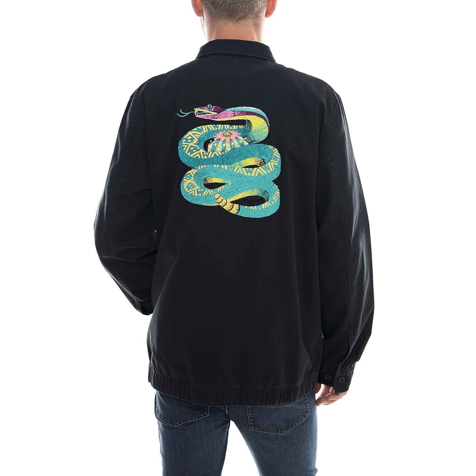 DESERT TRIP GAS JACKET BLACK JK00060-BLACK  HUF 