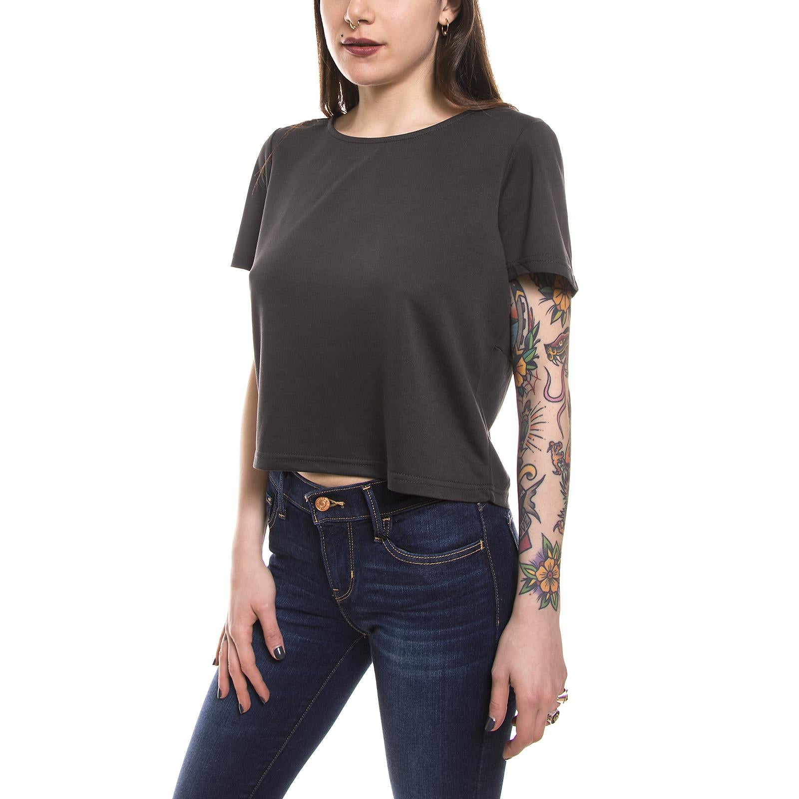 LOVISE 0352 S/S TEE ASPHALT 145040352-992  MINIMUM 