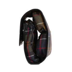 Tartan Hanging Bag - Beauty Case Appeso Tartan MAC0425 OL91 BARBOUR 