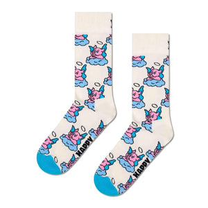 Good Pig Sock -- Calzini Uomo Multicolore P003195 WHITE HAPPY SOCKS 