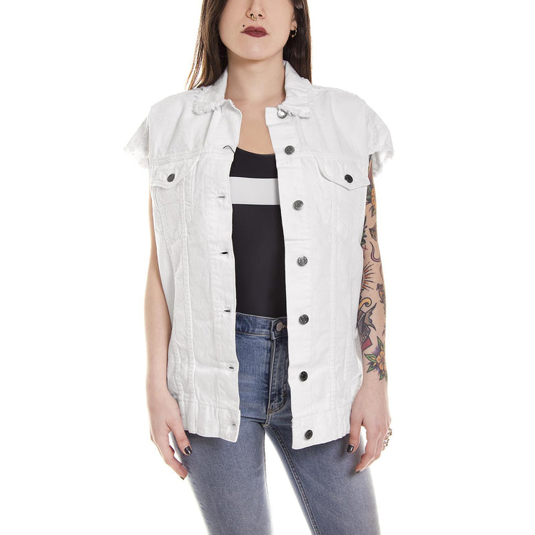 Vera Vest White 1711124-199  DR. DENIM 
