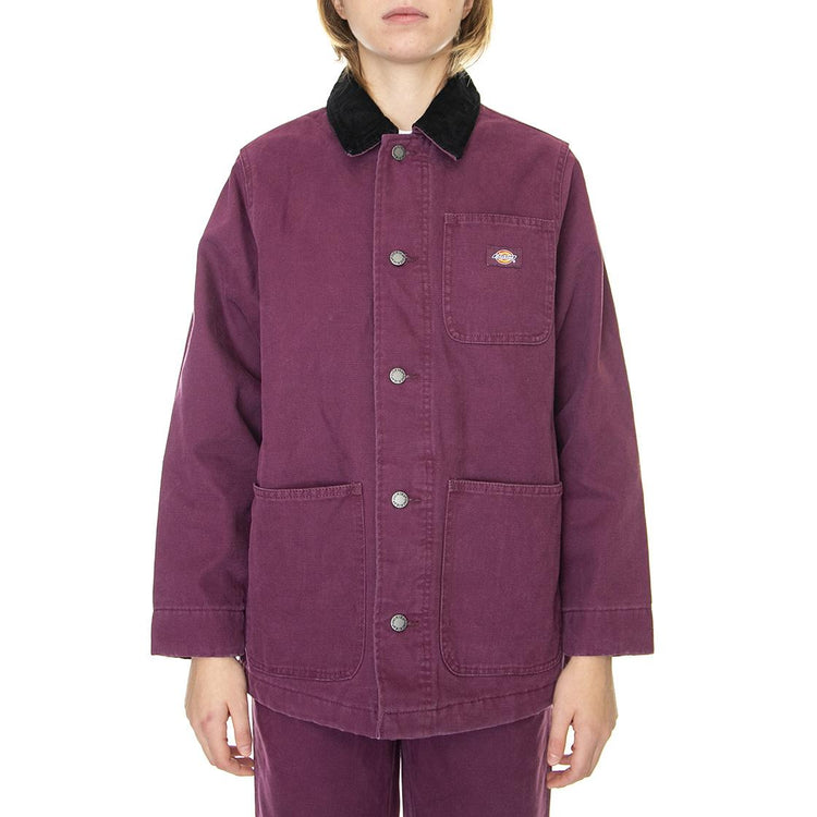 Dickies DC Chore Lined Grape Wine - Giacca Invernale Donna Bordeaux DK0A4XZ8D081  DICKIES 
