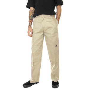 Double Knee Rec Khaki - Pantaloni Chino Uomo Beige DK0A4XK3KHK1  DICKIES 