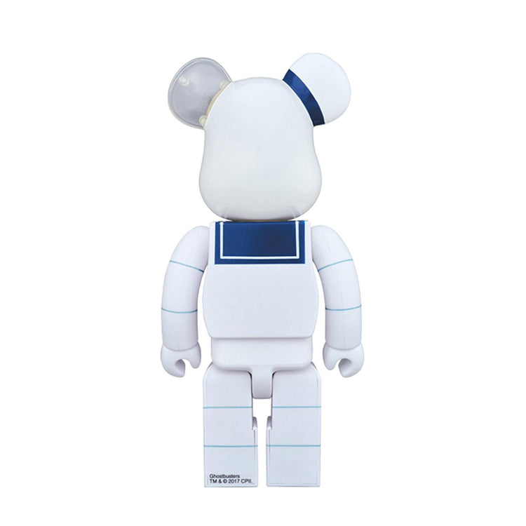 Bearbrick Stay Puft - White/Blue - Pupazzo Gadget Toy  280mm 400STAY  MEDICOM TOY 
