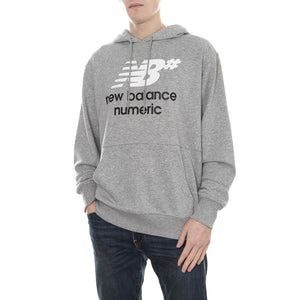 Apparel Numeric Fleece Pull Over Athletic Grey Cottone - Felpa NBMT81581AG  NEW BALANCE 
