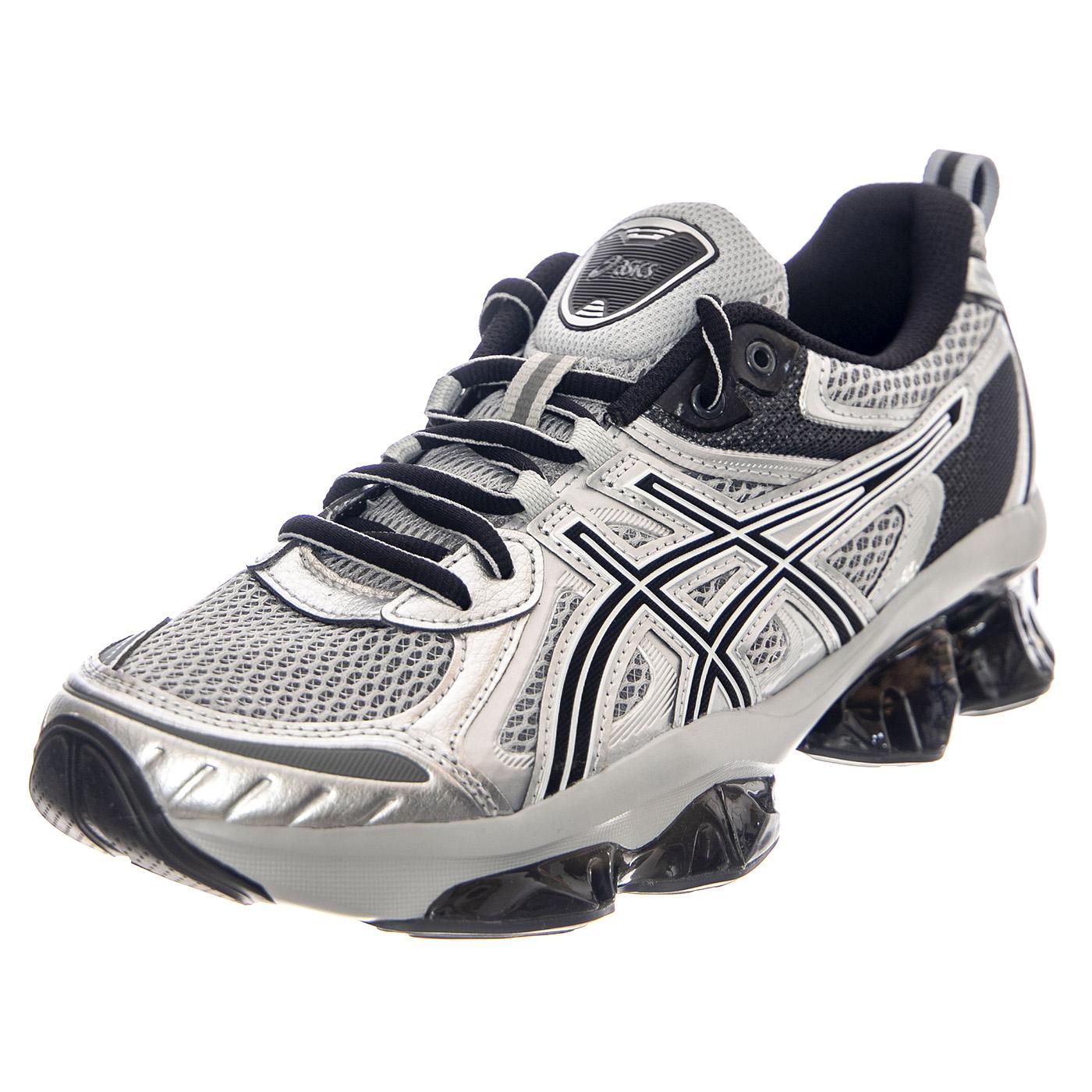 Gel-Quantum Kinetic Mid Grey / Pure Silver - Scarpe Stringate Profilo Basso Uomo Grige 1203A270-022  ASICS 