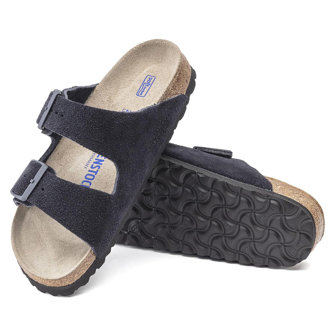 Arizona SFB - Sandali Uomo Blu / Midnight - Calzata Regolare 1020716  BIRKENSTOCK 